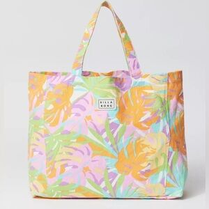 Billabong Dreamland Tropical Canvas Tote Bag